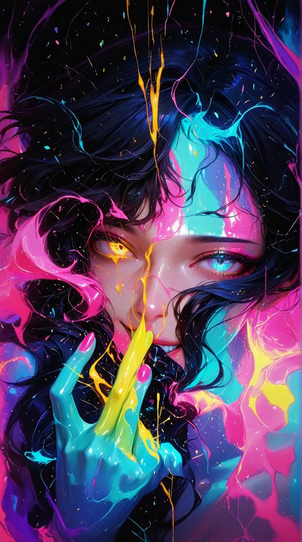 AI-generated image analyzed by PromptLens