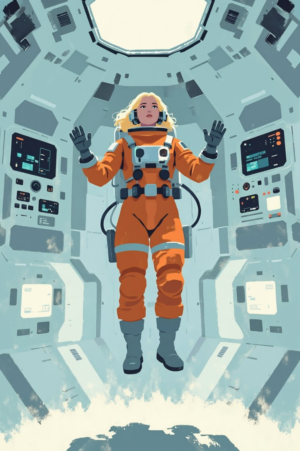 AI-generated image analyzed by PromptLens