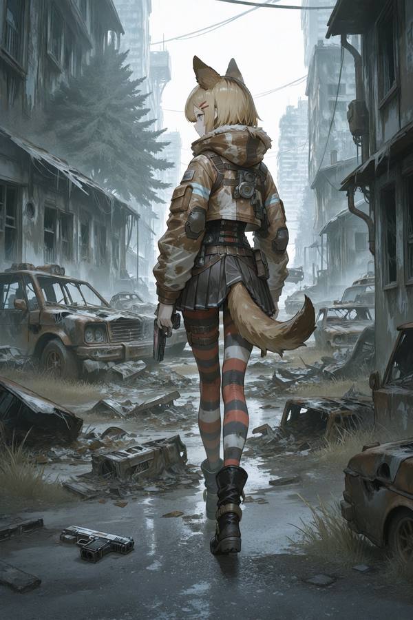 AI-generated image analyzed by PromptLens