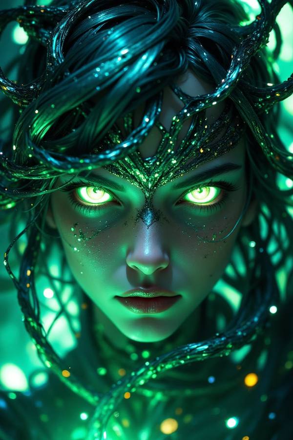 AI-generated image analyzed by PromptLens