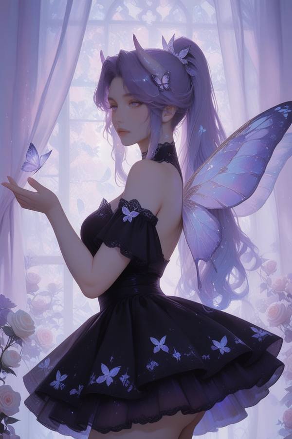 AI-generated image analyzed by PromptLens