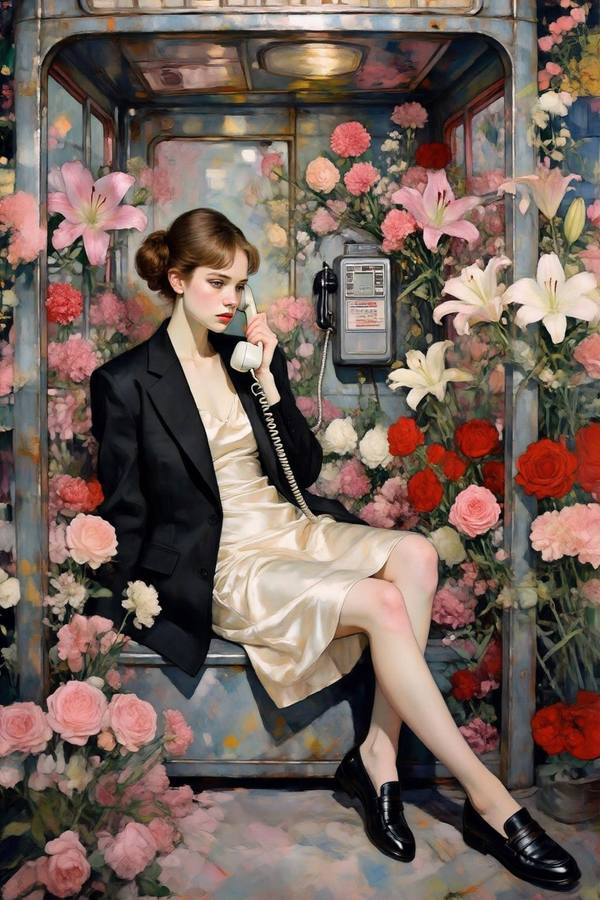 AI-generated image analyzed by PromptLens