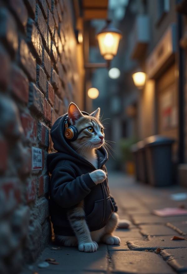 AI-generated image analyzed by PromptLens