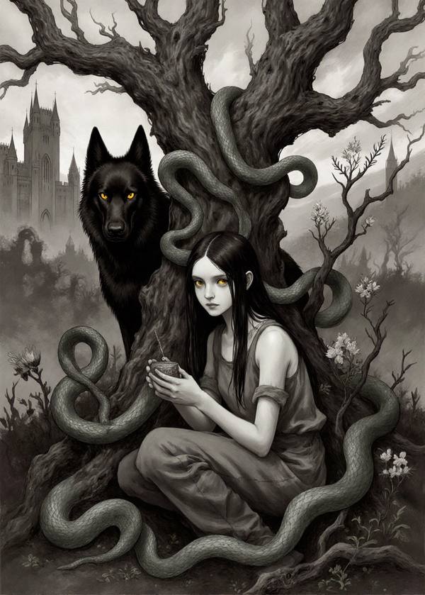 AI-generated image analyzed by PromptLens