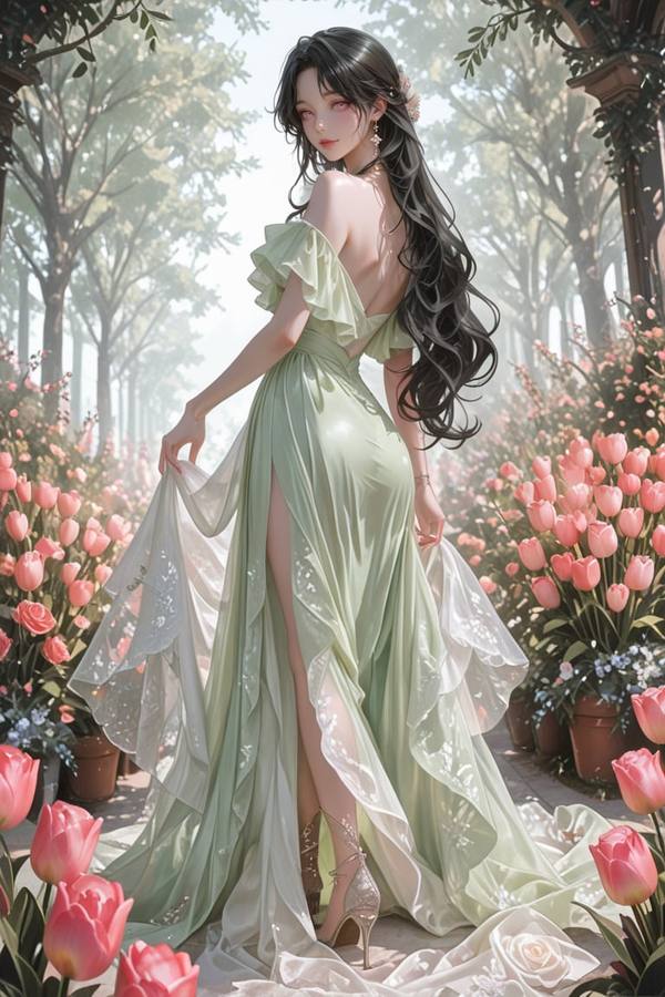 AI-generated image analyzed by PromptLens