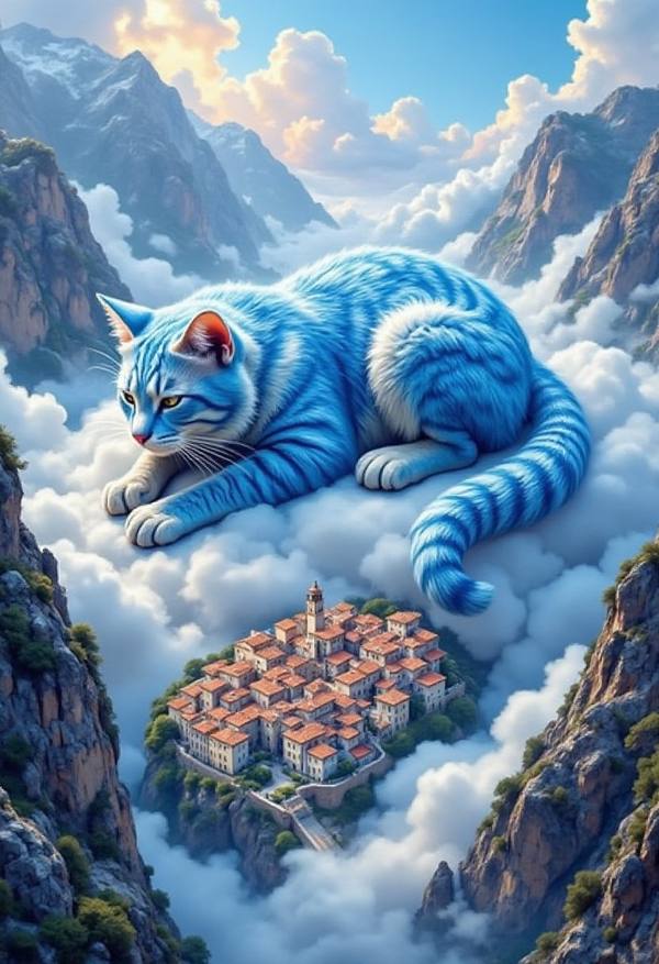 AI-generated image analyzed by PromptLens