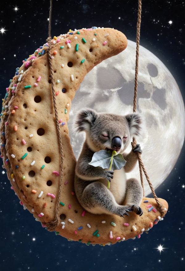 AI-generated image analyzed by PromptLens