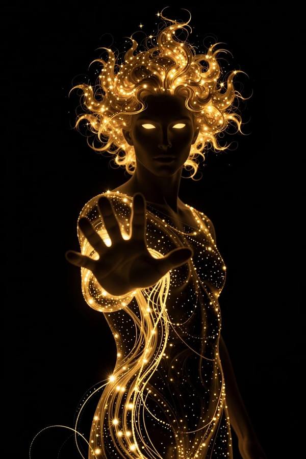 AI-generated image analyzed by PromptLens