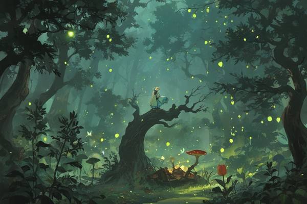 AI-generated image analyzed by PromptLens