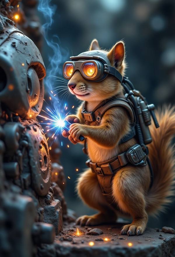 AI-generated image analyzed by PromptLens