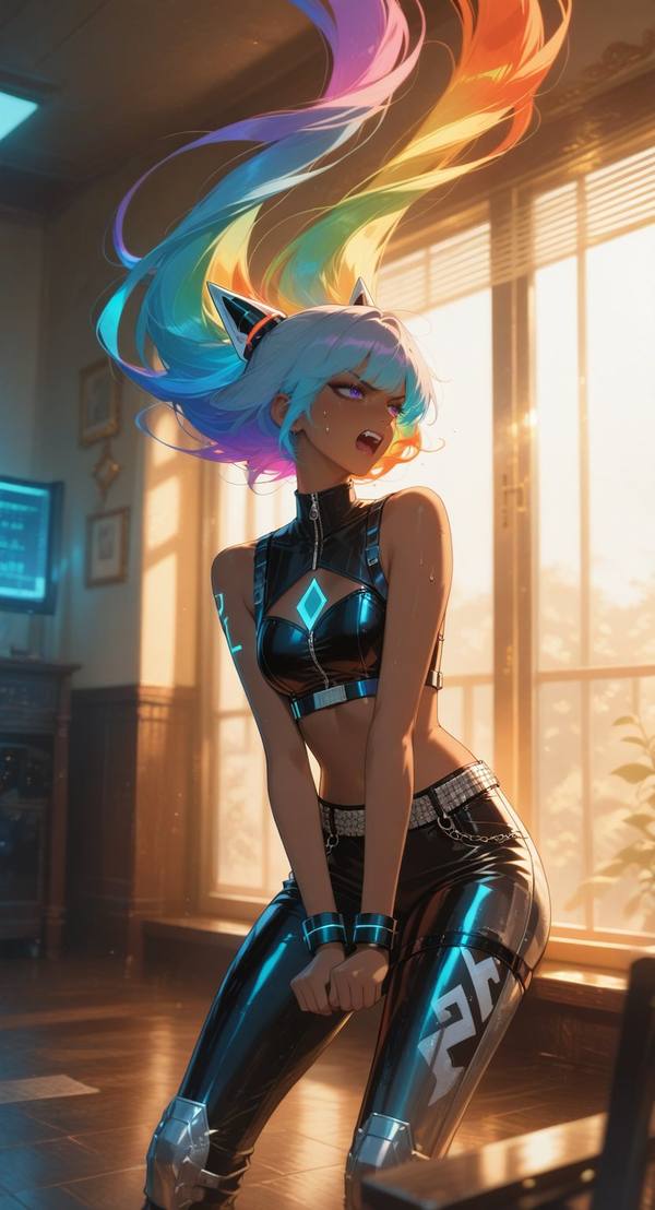 AI-generated image analyzed by PromptLens