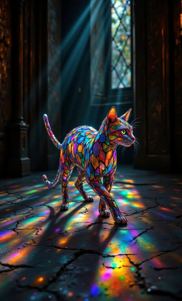 AI-generated image analyzed by PromptLens