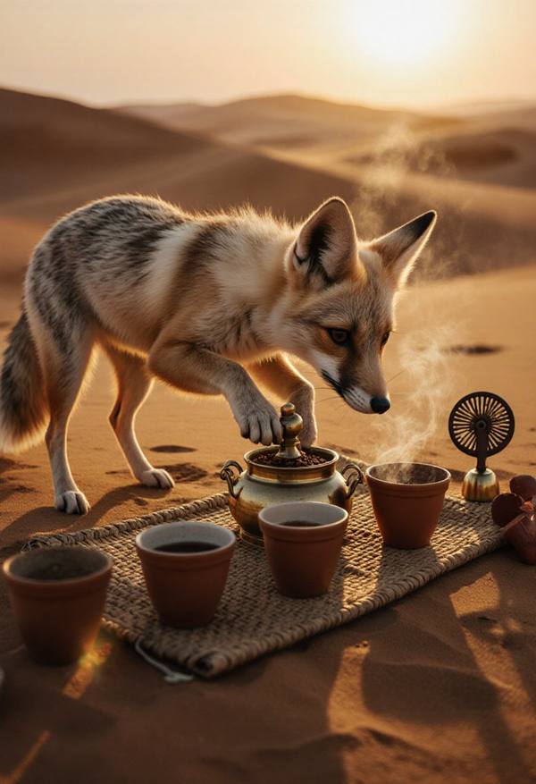 AI-generated image analyzed by PromptLens