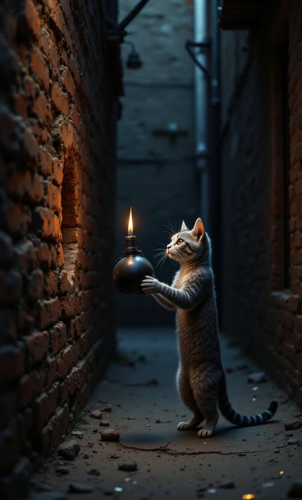 AI-generated image analyzed by PromptLens