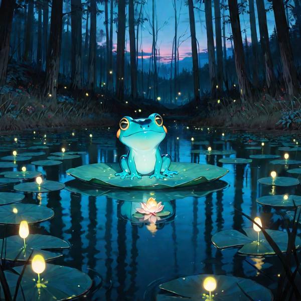 AI-generated image analyzed by PromptLens