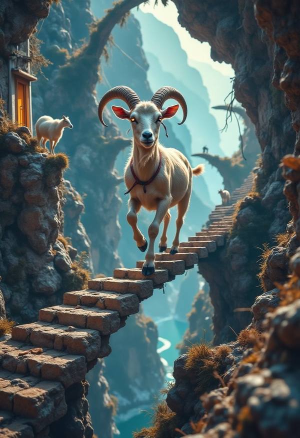 AI-generated image analyzed by PromptLens