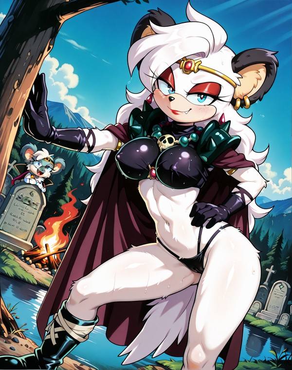 AI-generated image analyzed by PromptLens