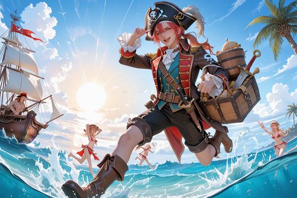 AI-generated image analyzed by PromptLens