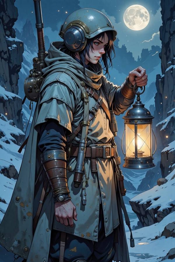 AI-generated image analyzed by PromptLens