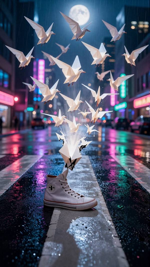 AI-generated image analyzed by PromptLens