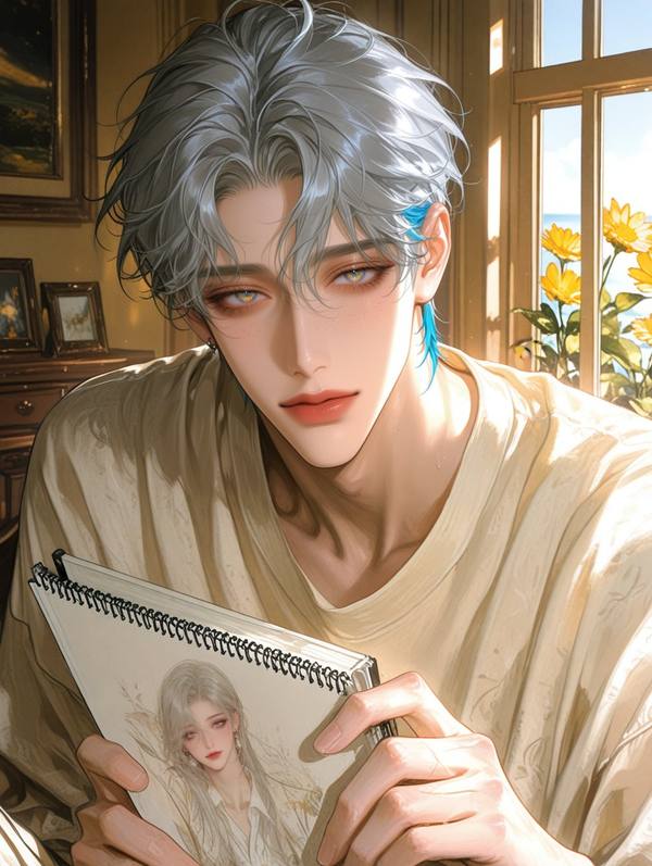 AI-generated image analyzed by PromptLens