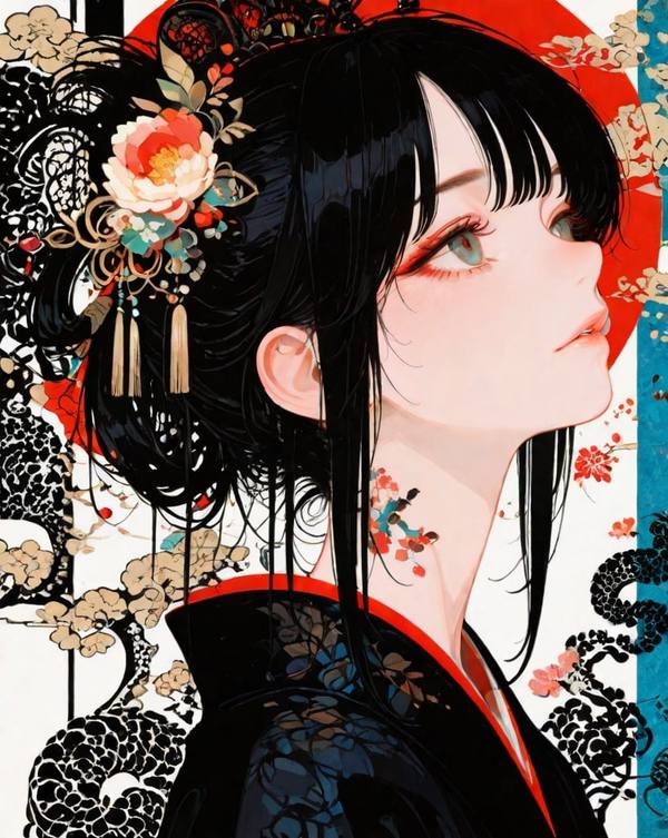 AI-generated image analyzed by PromptLens