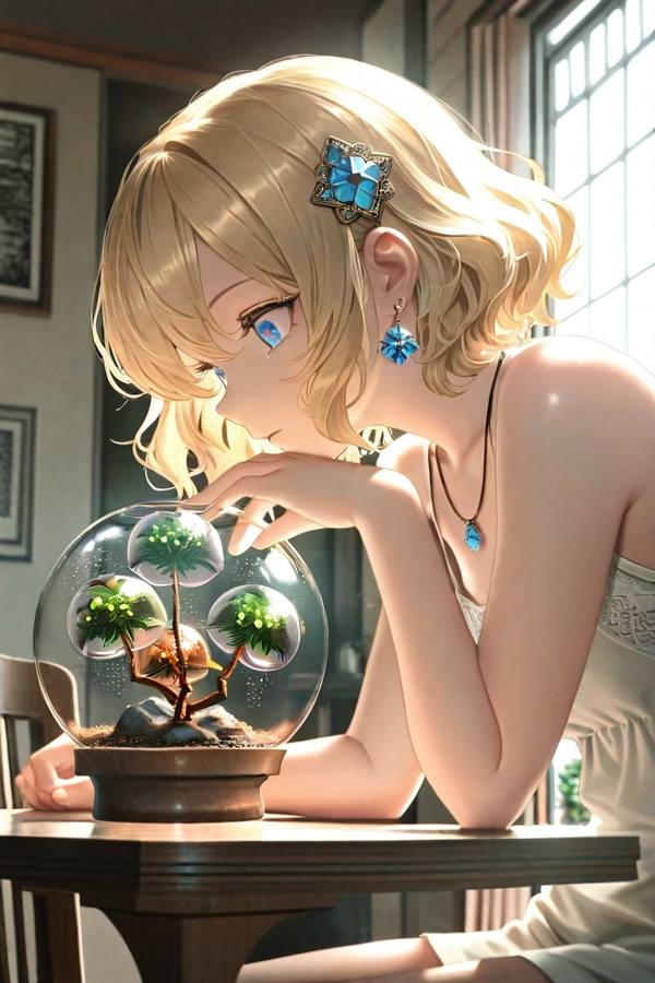 AI-generated image analyzed by PromptLens