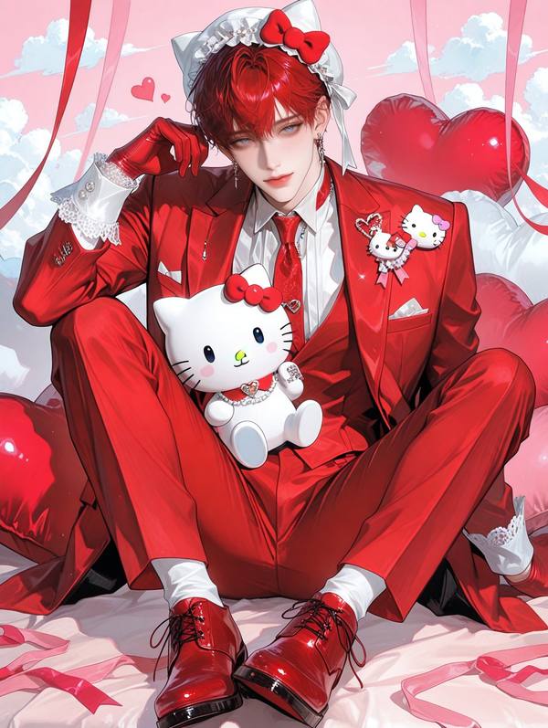 AI-generated image analyzed by PromptLens