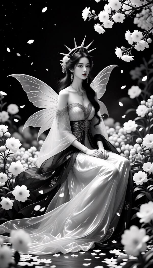 AI-generated image analyzed by PromptLens