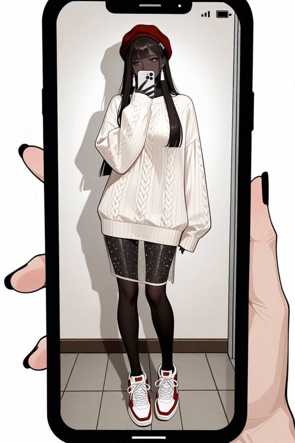 AI-generated image analyzed by PromptLens