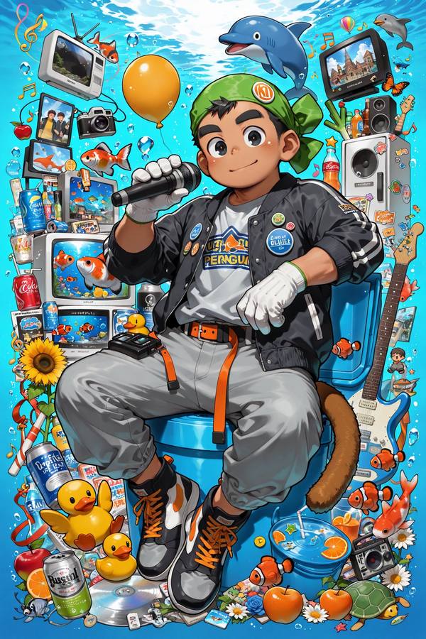 AI-generated image analyzed by PromptLens