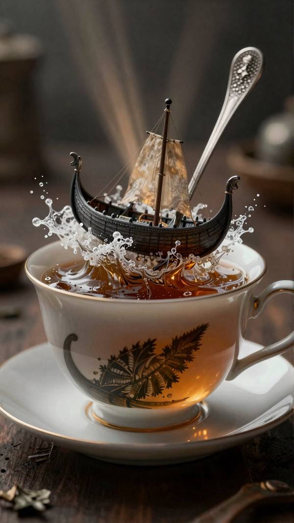 AI-generated image analyzed by PromptLens