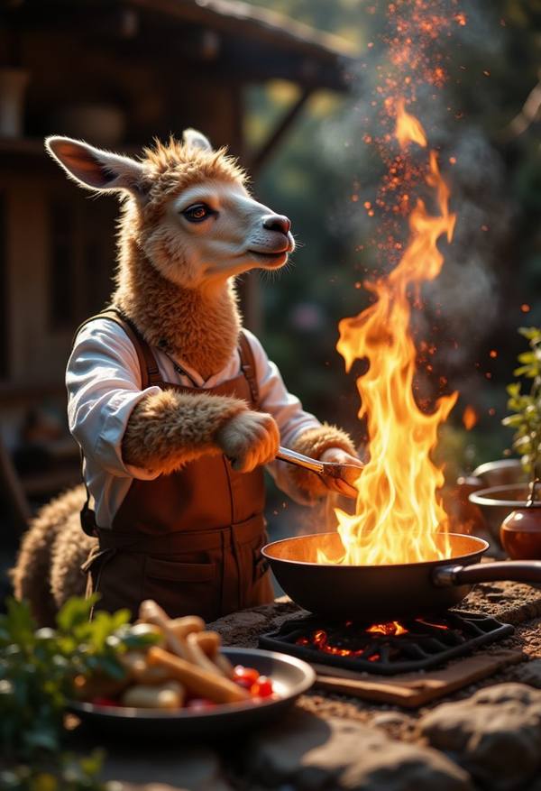 AI-generated image analyzed by PromptLens