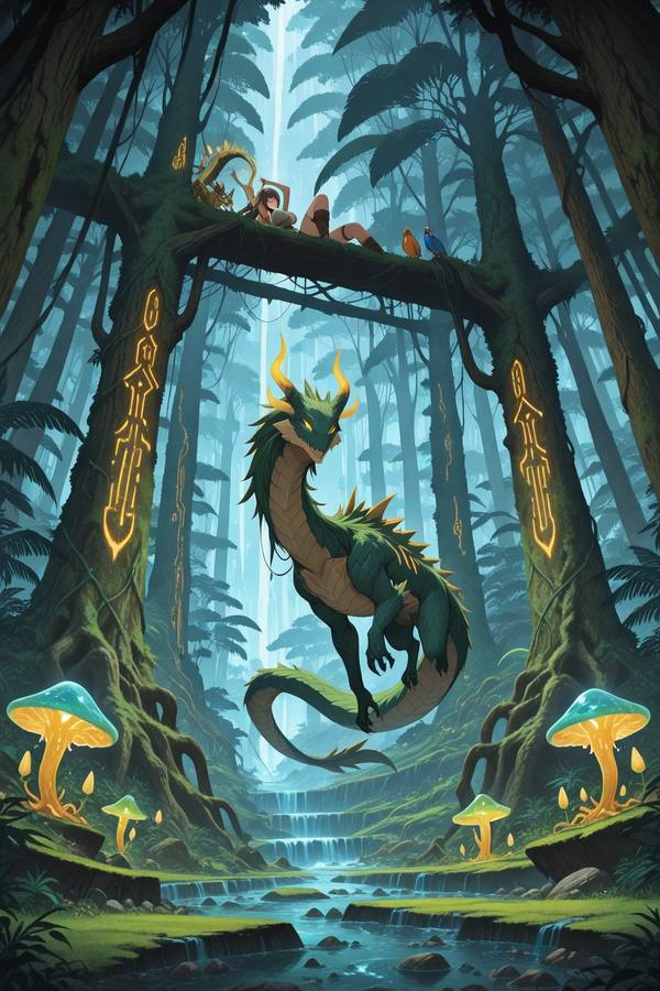 AI-generated image analyzed by PromptLens