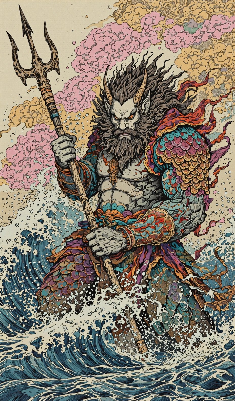 AI-generated image analyzed by PromptLens