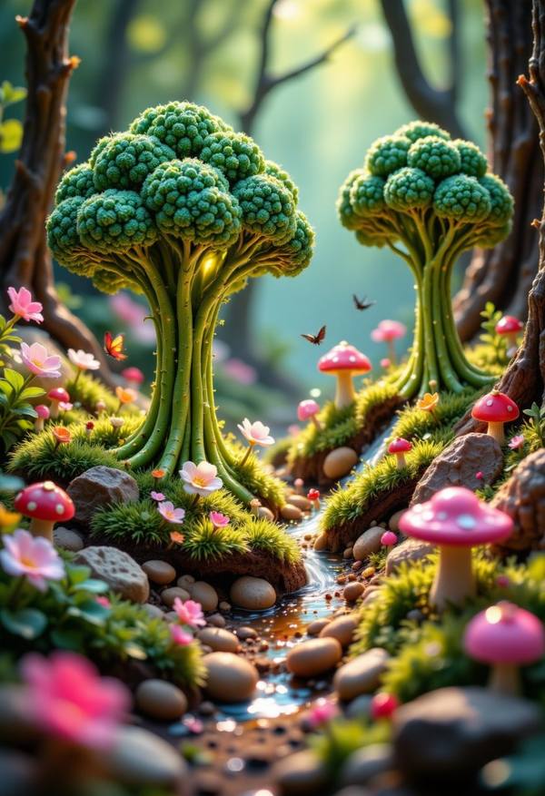 AI-generated image analyzed by PromptLens