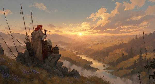 AI-generated image analyzed by PromptLens