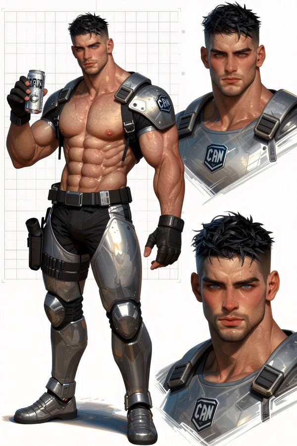 AI-generated image analyzed by PromptLens