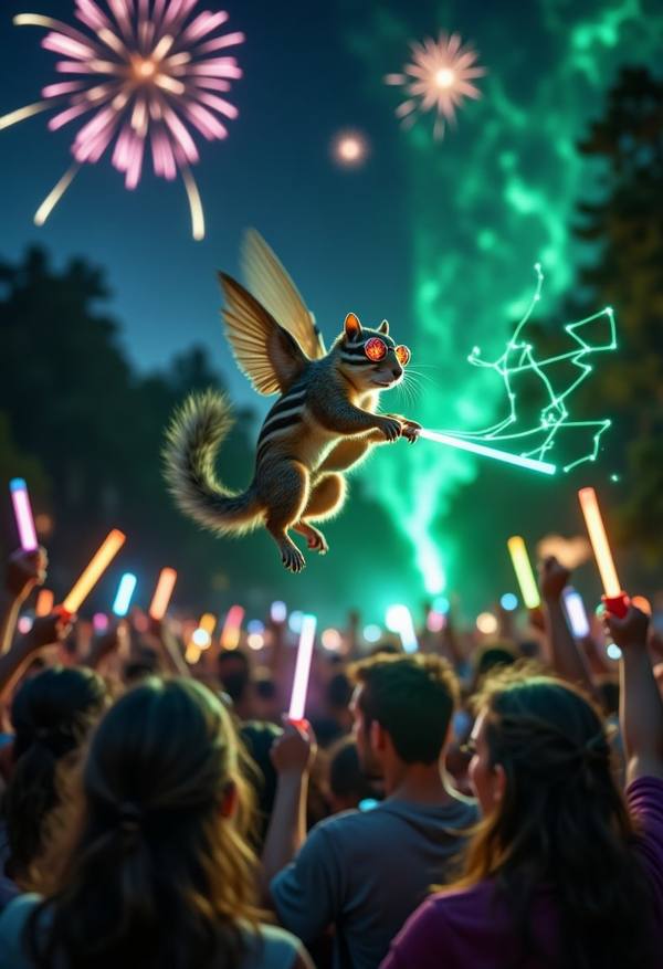 AI-generated image analyzed by PromptLens