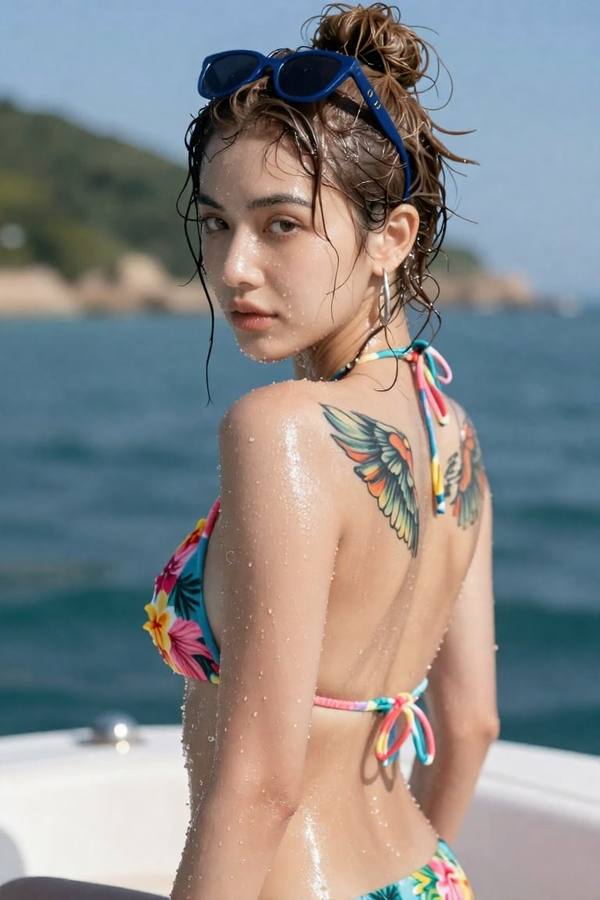 AI-generated image analyzed by PromptLens