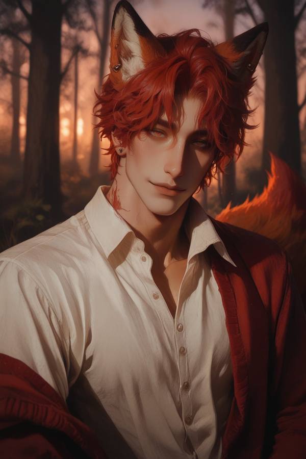 AI-generated image analyzed by PromptLens