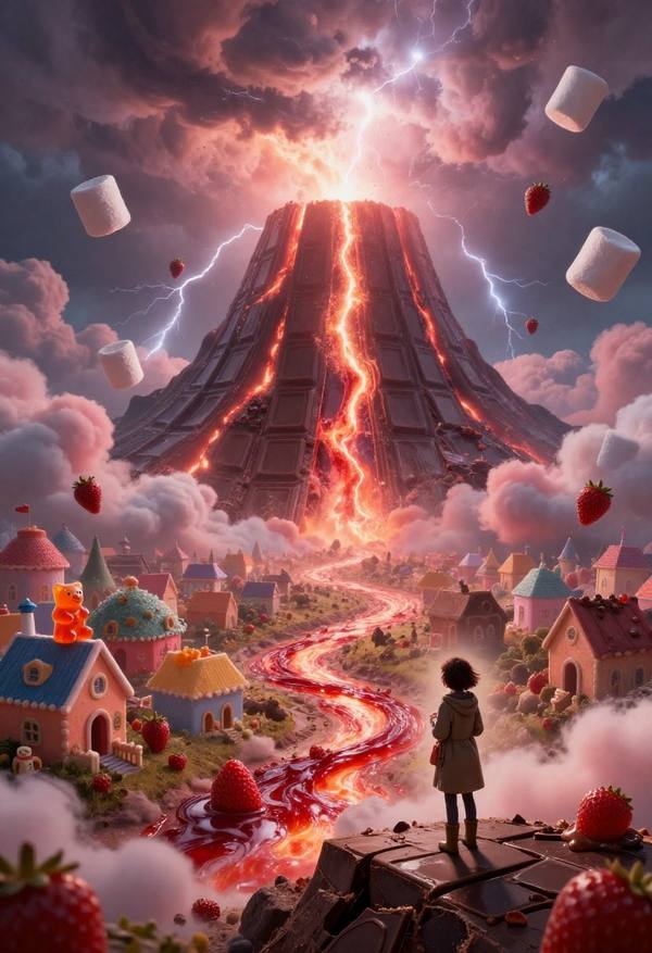 AI-generated image analyzed by PromptLens