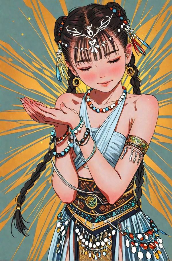 AI-generated image analyzed by PromptLens