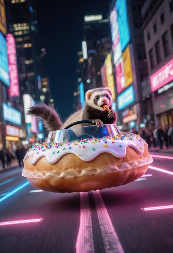 AI-generated image analyzed by PromptLens