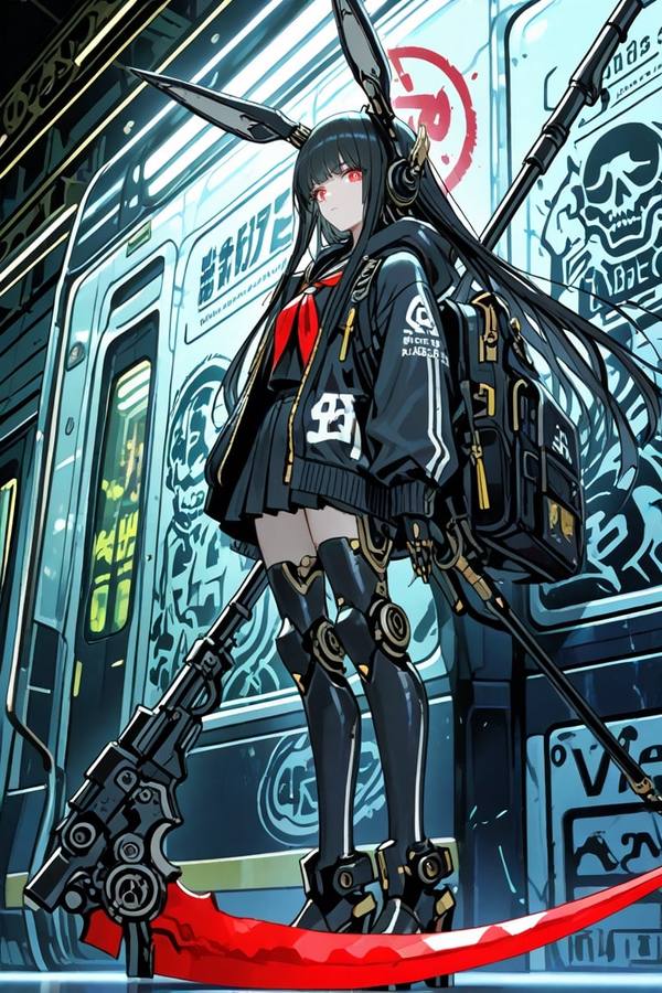 AI-generated image analyzed by PromptLens