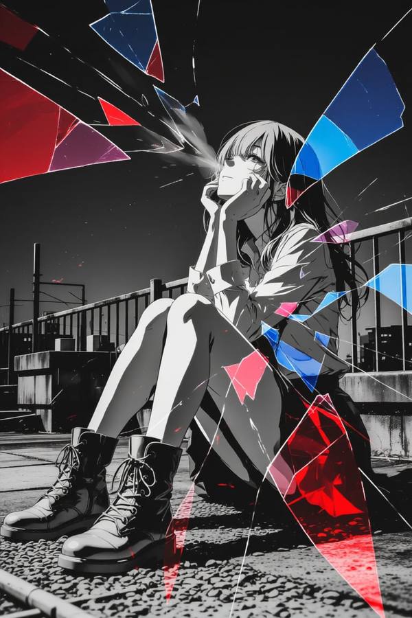 AI-generated image analyzed by PromptLens