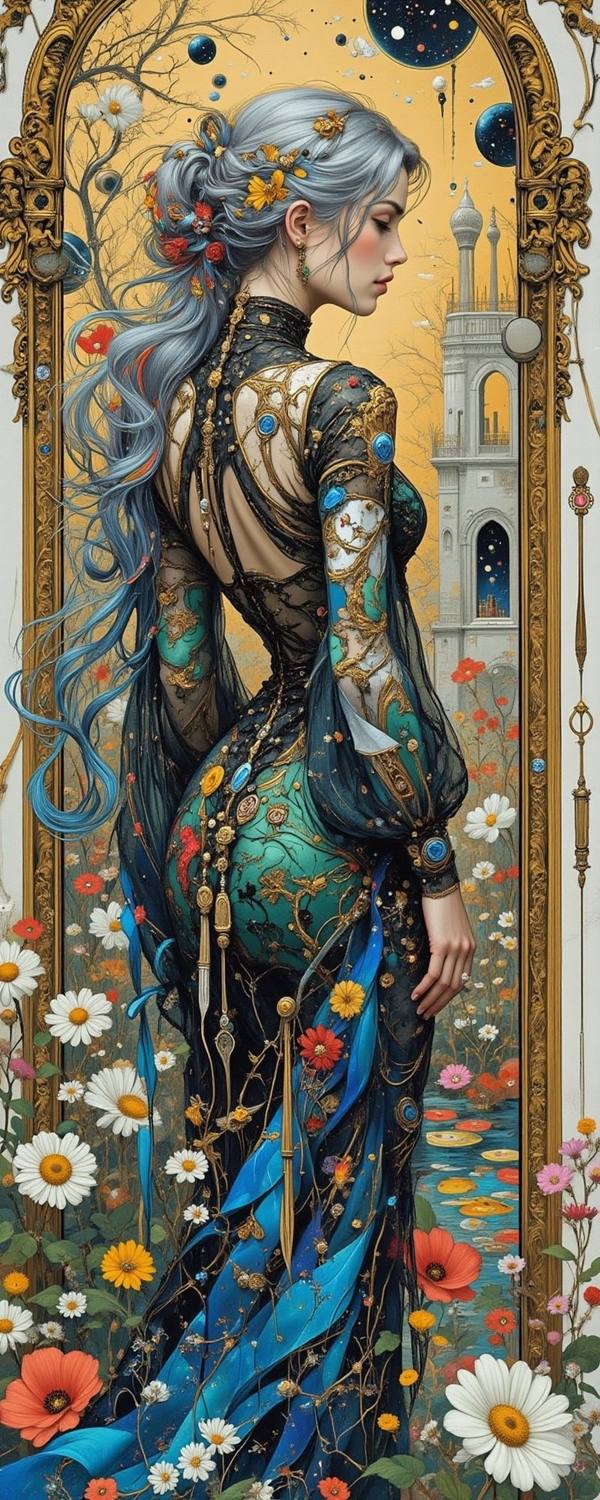 AI-generated image analyzed by PromptLens