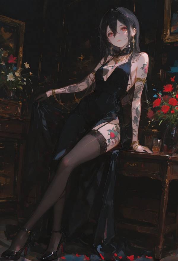 AI-generated image analyzed by PromptLens