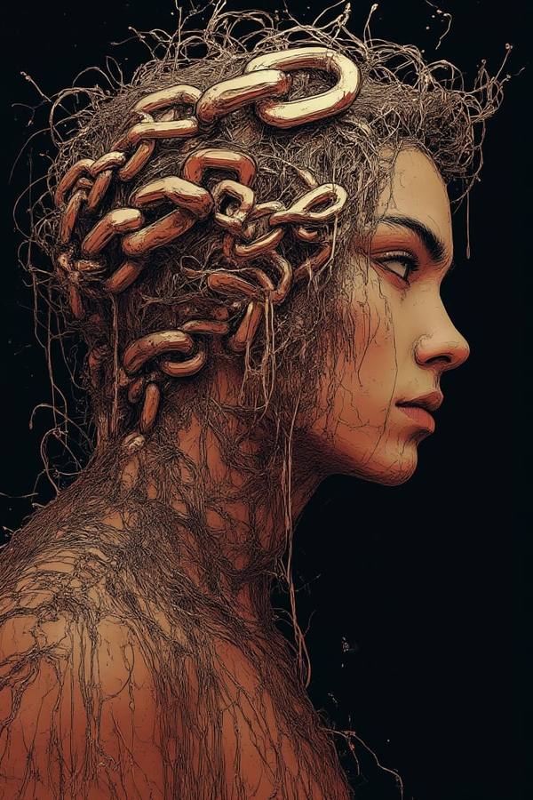 AI-generated image analyzed by PromptLens