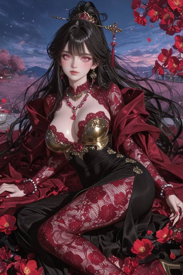 AI-generated image analyzed by PromptLens